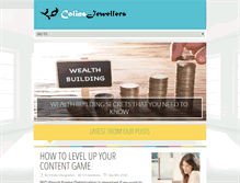 Tablet Screenshot of colinsjewellers.com